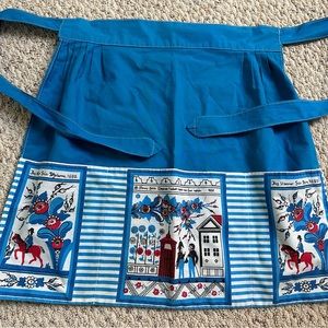 Vintage Scandinavian Folk Apron